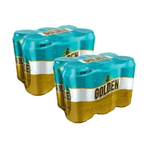 Dos six pack Golden lata 355 ml
